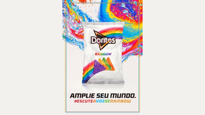 Doritos Rainbow Packaging