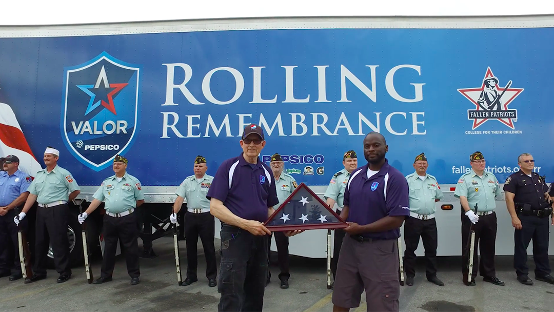 PepsiCo supports Veterans with Rolling Remembrance