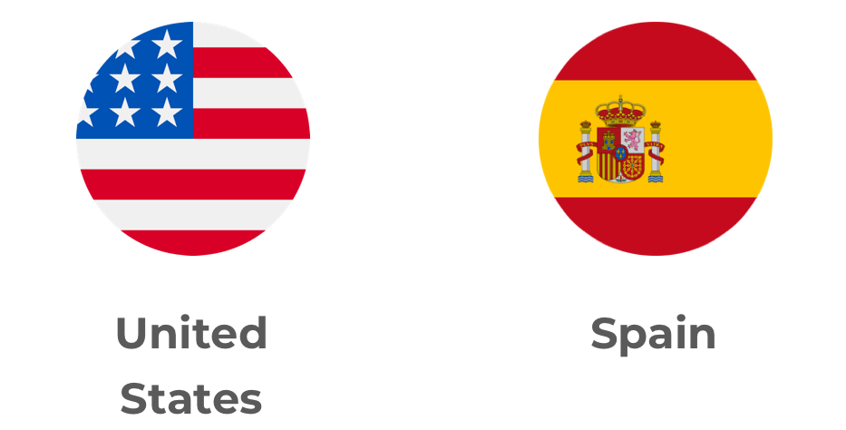 United States and Spain