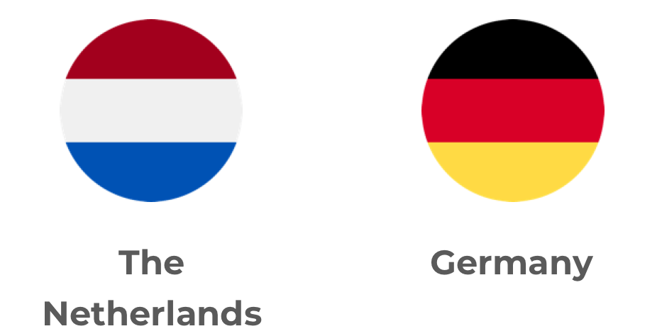 The Netherlands and Germany