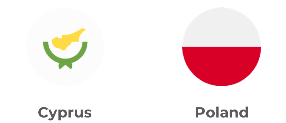 Cyprus and Poland