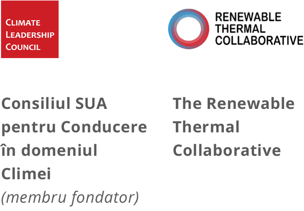 Consiliul SUA pentru Conducere în domeniul Climei (membru fondator) și The Renewable Thermal Collaborative